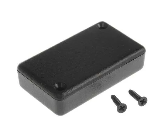 63-7786-78　Hammond 1551, ABS Enclosure, IP54, Flanged, 60 x 35 x 15mm　1551JBK