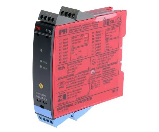 63-7995-43　1, 2 Channel Isolation Barrier With Analogue Output, 250 V ac max　9116B1
