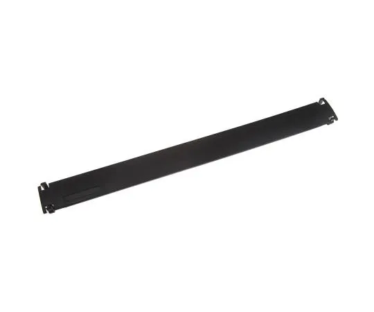 63-8002-18　19-inch Blanking Panel, 1U, Black, ABS　802-0260