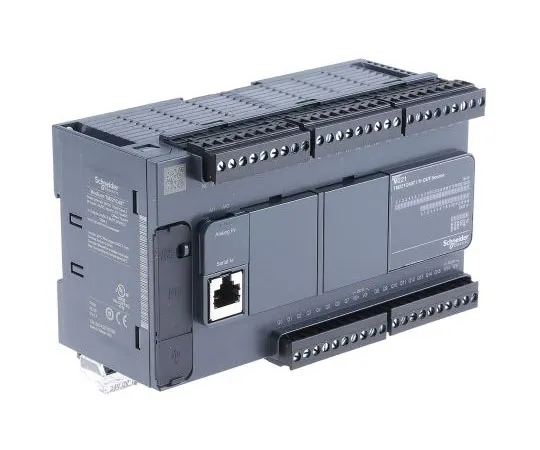 63-8008-10　Schneider Electric Modicon M221 PLC CPU, Ethernet, ModBus, Profibus DP, USB Networking Mini USB Interface, 10000 Steps　TM221C40T