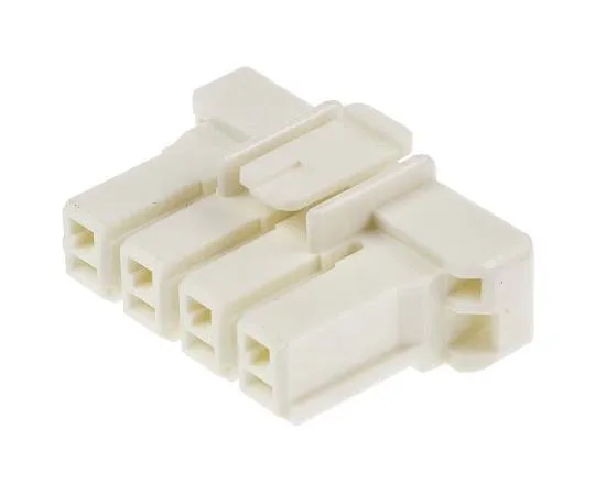 63-7757-82　TE Connectivity Power Key Male Connector Housing, 5mm Pitch, 4 Way, 1 Row　1376390-1