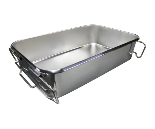 62-2336-34　［Discontinued］Portable Lunch Tray Half-Curled Flange 28L 2.6kg　SH-6038BSF