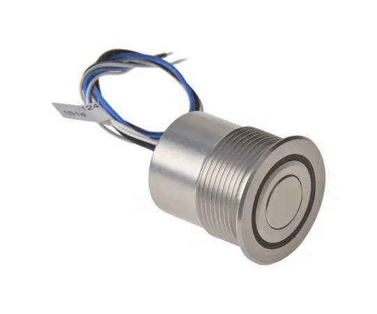 63-7994-43　Schurter Double Pole Double Throw (DPDT) Momentary Blue LED Push Button Switch, IP40, IP65, IP67, 30 (Dia.)mm, Panel　1241.6404