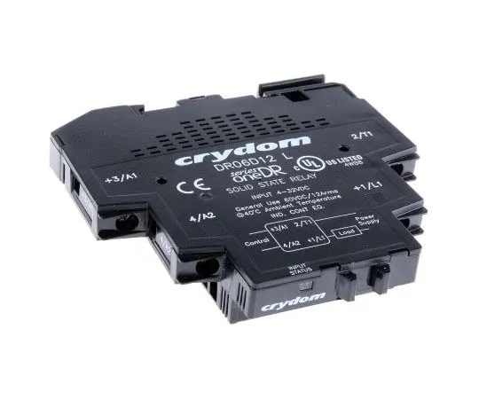63-7758-42　Sensata / Crydom 12 A Solid State Relay, Zero Cross, DIN Rail, 60 V dc Maximum Load　DR06D12