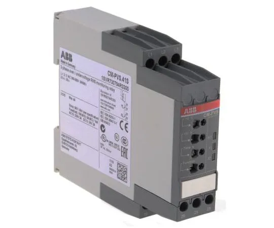 63-7965-67　ABB Phase, Voltage Monitoring Relay With DPDT Contacts, 300 → 500 V ac, 3 Phase　1SVR730794R3300  CM-PVS.41S