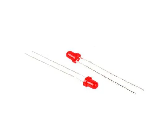 63-8045-39　2.5 V Red LED 3mm Through Hole, Kingbright L-1154ID　L-1154ID