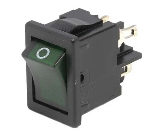 63-7786-04　Marquardt Illuminated Double Pole Single Throw (DPST), Latching Rocker Switch Panel Mount　1855.0108