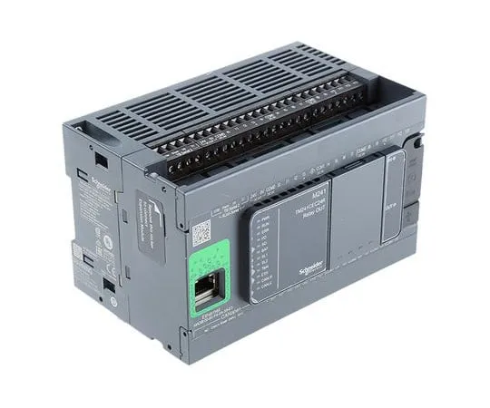 63-8008-02　Schneider Electric Modicon M241 PLC CPU, Ethernet, ModBus, Profibus DP, USB Networking Mini USB Interface, 128000 Steps　TM241CEC24R