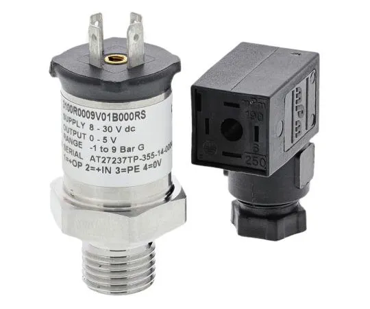 63-7993-93　Gems Sensors Gauge for Fluid, Gas Pressure Sensor, 9bar Max Pressure Reading , 7 → 30 V dc, G1/4, IP65　3100R0009V01B000