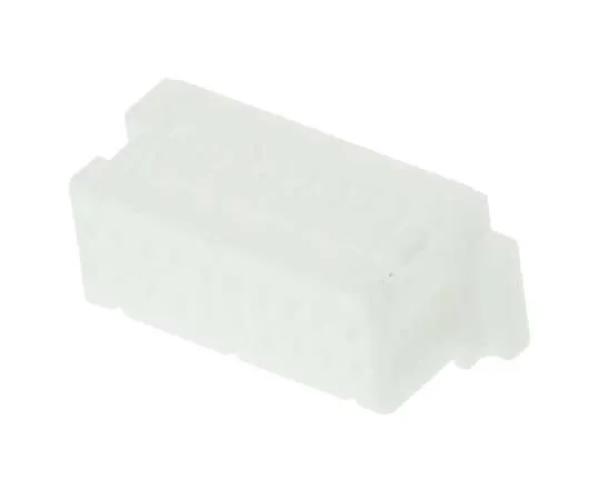 63-7801-24　JST SHD Female Connector Housing, 1mm Pitch, 20 Way, 2 Row Right Angle, Straight　SHDR-20V-S-B