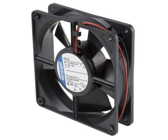 63-7811-36　ebm-papst 4300 Series Axial Fan, 119 x 119 x 32mm, 170m³/h, 5W, 24 V dc　4314G
