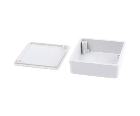 63-7786-75　Hammond 1551, ABS Enclosure, IP54, Flanged, 50 x 50 x 20mm　1551RGY