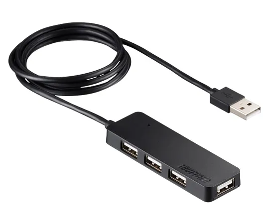 62-4121-03　［Discontinued］USB2.0 Hub 4 Paw Self Power Type Black　BSH4A13BK