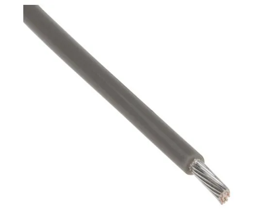 63-8038-28　RS PRO PTFE Equipment Wire 0.34 mm² CSA, Grey 100m Reel　841-7437