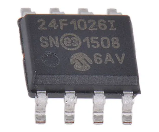 63-8029-84　Microchip 24FC1026-I/SN, 1024kB EEPROM Memory, 900ns 8-Pin SOIC　24FC1026-I/SN