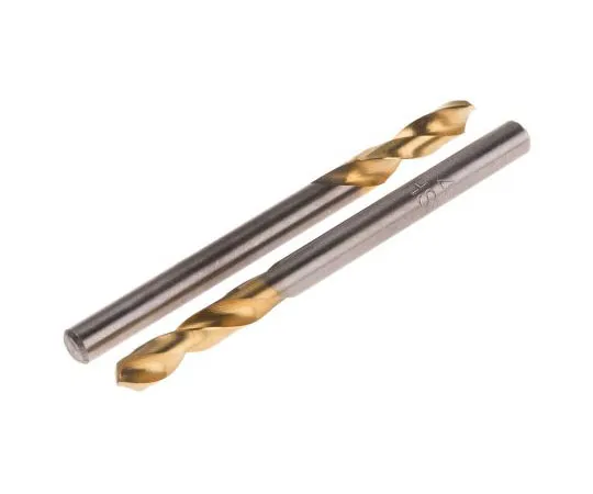 63-7980-97　RS HSS 4mm Short Drill Bit, 55 mm Plain Shank　787-7273