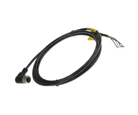 63-8053-20　RS PRO Right Angle M12 to Unterminated Cable assembly, 4 Core 2m Cable　877-1126
