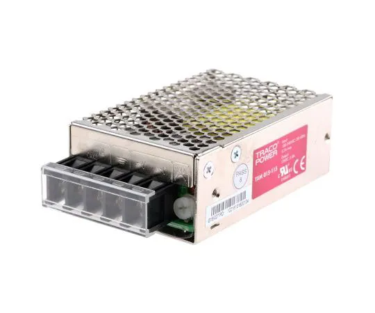63-7957-44　TRACOPOWER 15W 1 Output Embedded Switch Mode Power Supply SMPS, 1A, 15V dc Enclosed　TXM 015-115