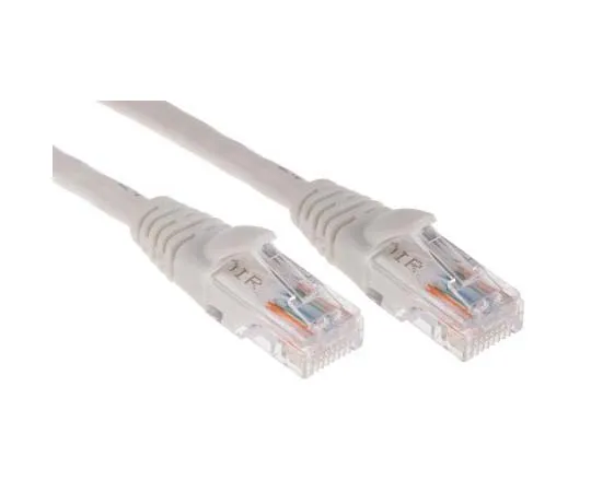 63-7780-42　RS Pro White PVC Cat5e Cable Unshielded, 10m Male RJ45/Male RJ45　738-8451