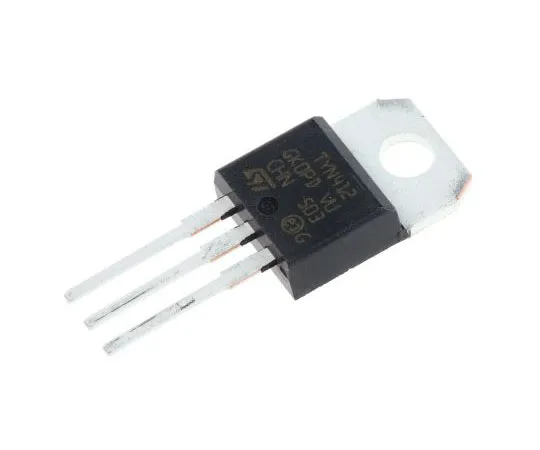 63-8013-08　STMicroelectronics, TYN412RG, Thyristor 12A, 15mA 3-Pin, TO-220　TYN412RG