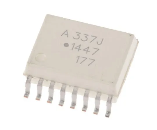 63-8024-81　Broadcom, ACPL-337J-000E DC Input IGBT Gate Drive, MOSFET Output Optocoupler, Surface Mount, 16-Pin SO　ACPL-337J-000E