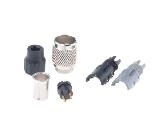 63-7775-17　Binder 711 Series Subminiature Cable Mount Connector, 2 contacts Plug　99-0071-100-02