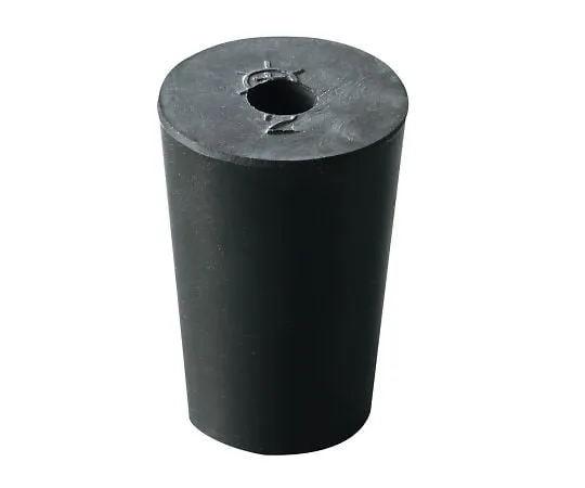 4-389-01　［Discontinued］Rubber Plug With Hole (Viton(R) Plug) No.1