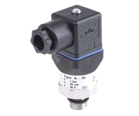 63-7763-33　WIKA Hydraulic Pressure Sensor 12719049, 4-Pin L-Plug, 4 → 20mA, 0bar to 1bar　12719049