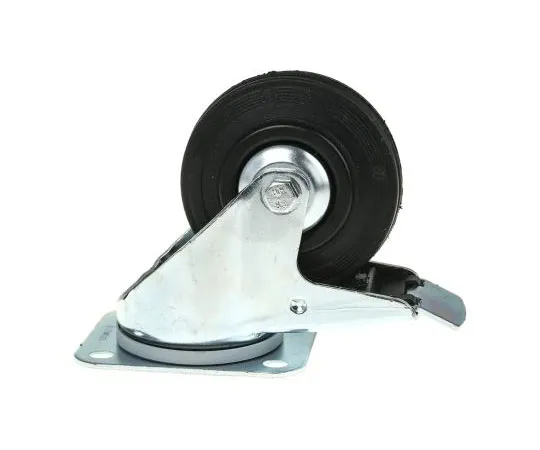 63-7956-51　Tente Braked Swivel Swivel Castor, 75kg Load Capacity, 100mm Wheel Diameter　3377PVJ100P62