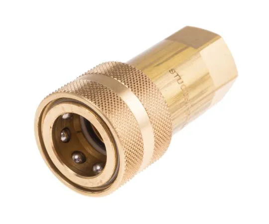 63-7953-86　RS PRO Brass Female Hydraulic Quick Connect Coupling 3/8 in　768-5825