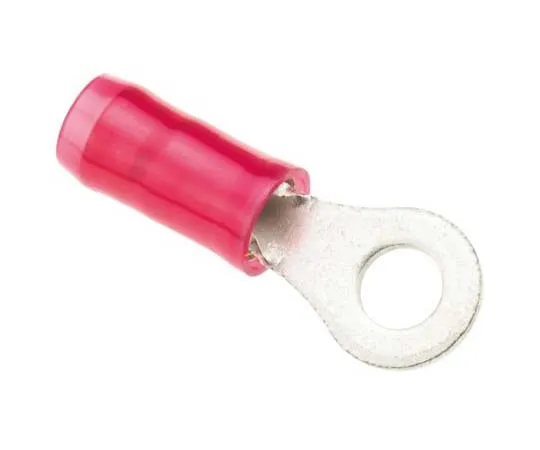 63-7753-30　TE Connectivity PIDG Series Insulated Crimp Ring Terminal, M3.5 Stud Size, 0.26mm² to 1.65mm² Wire Size, Red　2-36151-2