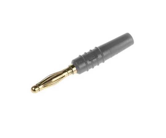 63-7816-07　Grey Plug Banana Plug Solder 30 V ac, 60 V dc　22.2618-28