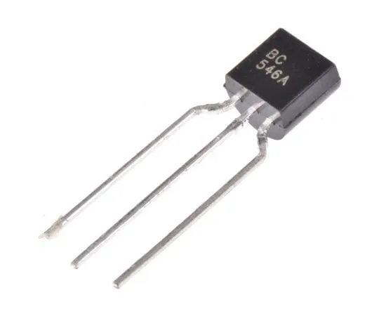 63-7995-83　Taiwan Semiconductor BC546A A1 NPN Transistor, 100 mA, 65 V, 3-Pin TO-92　BC546A A1
