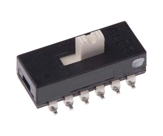 63-7751-09　Surface Mount Slide Switch 4PDT 300 mA @ 115 V ac Slide　1-1825010-8