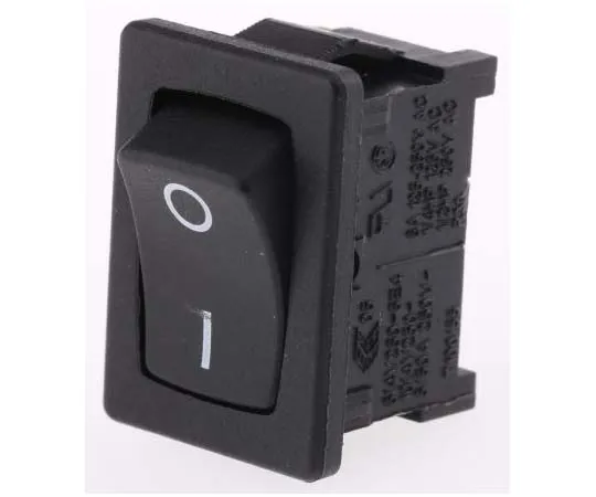 63-7786-23　Marquardt Single Pole Single Throw (SPST), Latching Rocker Switch Panel Mount　1801.6115