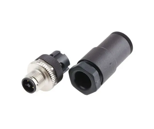 63-8009-28　Binder 813 Series M12 Cable Mount Connector, 4 contacts Socket　99-0629-19-04