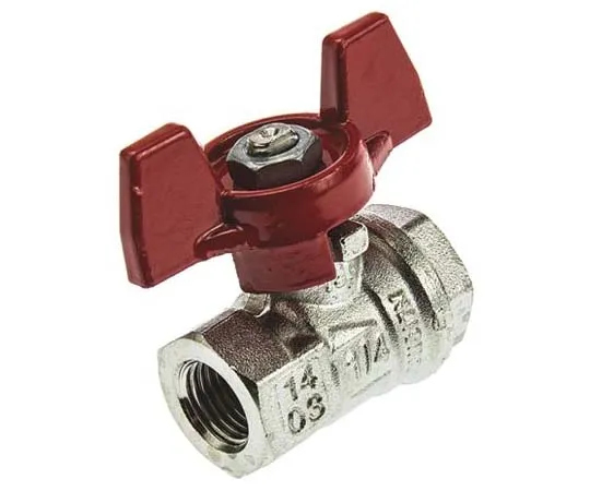 63-7774-25　RS Pro High Pressure Ball Valve Nickel Plated Brass 1/4 in BSPP 2 Way　733-5192