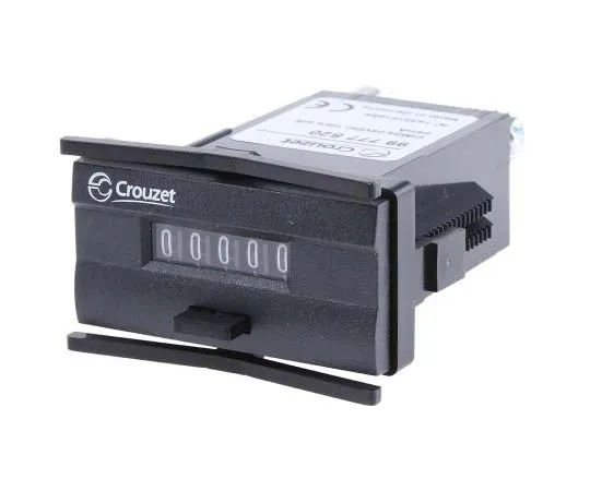 63-7765-04　Crouzet 5 Digit, Mechanical, Counter, 24 V dc　99777820