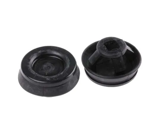 63-7788-75　WISKA Black Polypropylene, Thermoplastic 20mm Round Cable Grommet for 6 → 13mm Cable Dia.　CLIXX M20/B