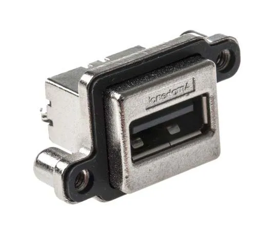 63-7763-46　Amphenol MUSB Series, Vertical Through Hole Type A USB Connector, Receptacle　MUSBA51100