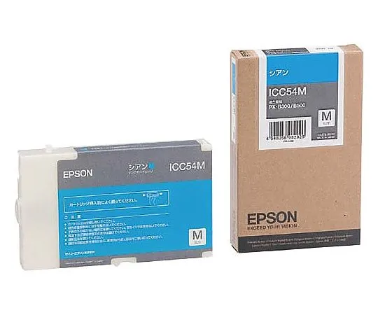 61-0512-43　［Discontinued］Epson Genuine Ink Cartridge ICC54m (Cyan)　ICC54M