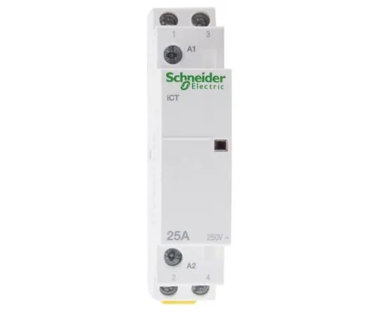 63-7988-85　Schneider Electric 2 Pole Contactor, 25 A, 24 V ac Coil, Acti 9, 2NO　A9C20132
