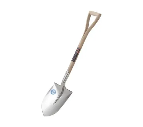 61-3223-09　［Discontinued］Stainless Steel Shovel Round Shape Total Length 970mm　TSS970R