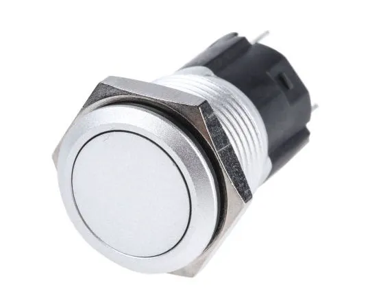63-8014-10　EAO Single Pole Double Throw (SPDT) Momentary Push Button Switch, IP65, IP67, 16 (Dia.)mm, Panel Mount, 250V ac　82-4551.1000