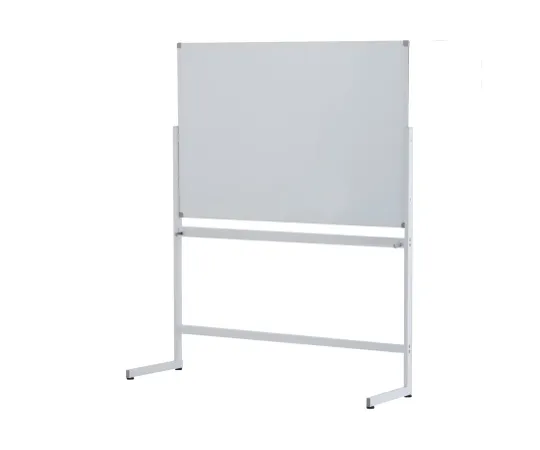 61-9983-85　［Discontinued］Enamel Whiteboard  W1200 Single-Sided White L Shape Leg　SHWBH-1290ASWHLL