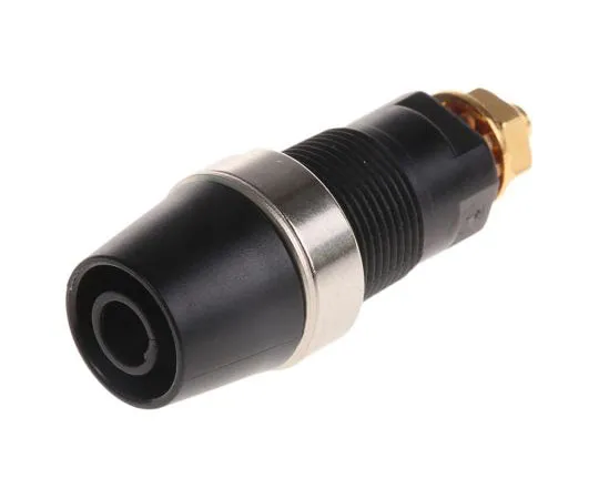 63-7984-13　Black Female Banana Plug 1kV　SAB 6922 AU / SW