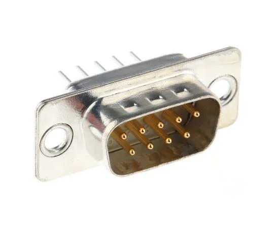63-7785-72　Harting D-Sub Standard Series, 9 Way Through Hole PCB D-sub Connector Plug, 2.74mm Pitch　9670095655