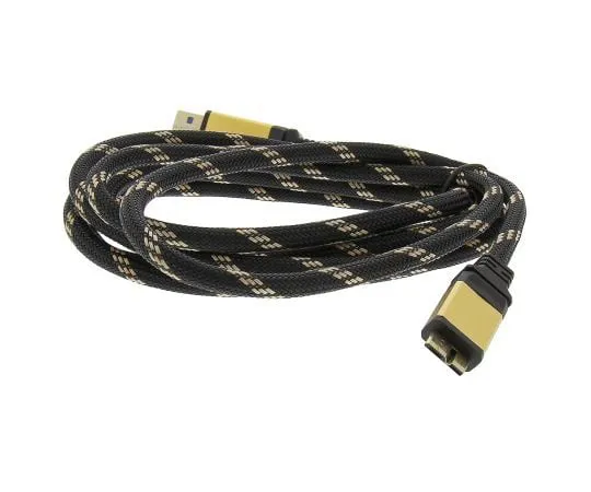 63-8021-38　Roline USB 3.0, Male Micro USB B to Male Micro USB B, 2m USB Cable　11.02.8879-10