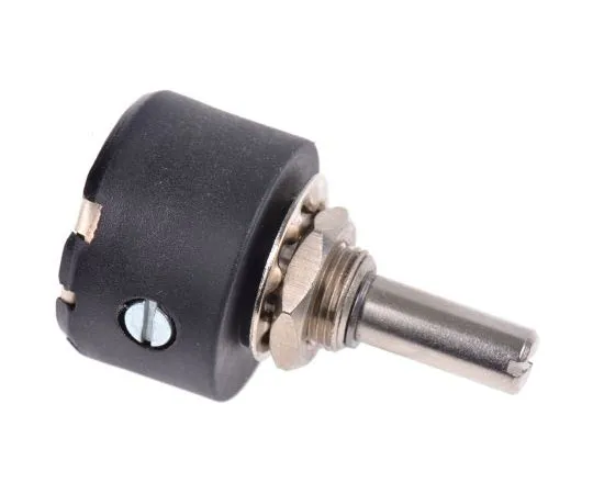 63-8038-70　RS Pro Wirewound Wirewound Potentiometer with a 6.35 mm Dia. Shaft, 1kΩ, ±10%, 1W　173-0714