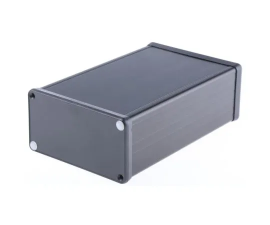 63-7961-81　Hammond 1455, Aluminium Enclosure, 160 x 103 x 53mm　1455N1602BK